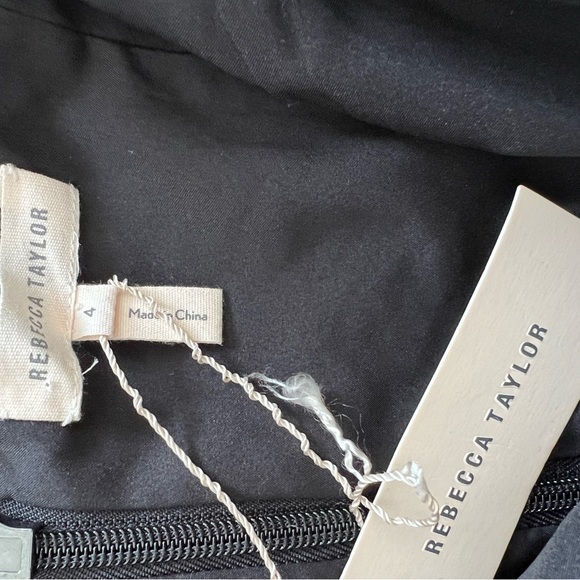 Rebecca Taylor black midi dress - Picture 4 of 4